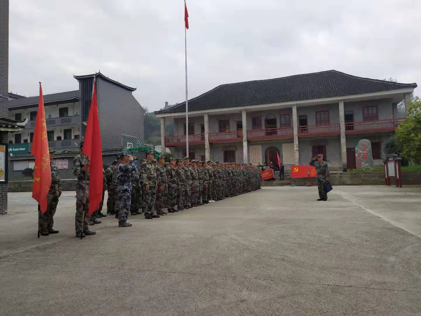 縣人武部組織民兵骨幹開展主題教育